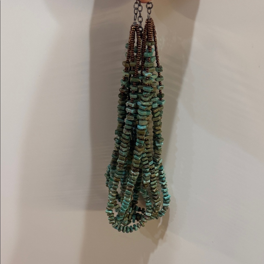 Silpada Turquoise Multi-Strand Necklace New - Picture 6 of 6
